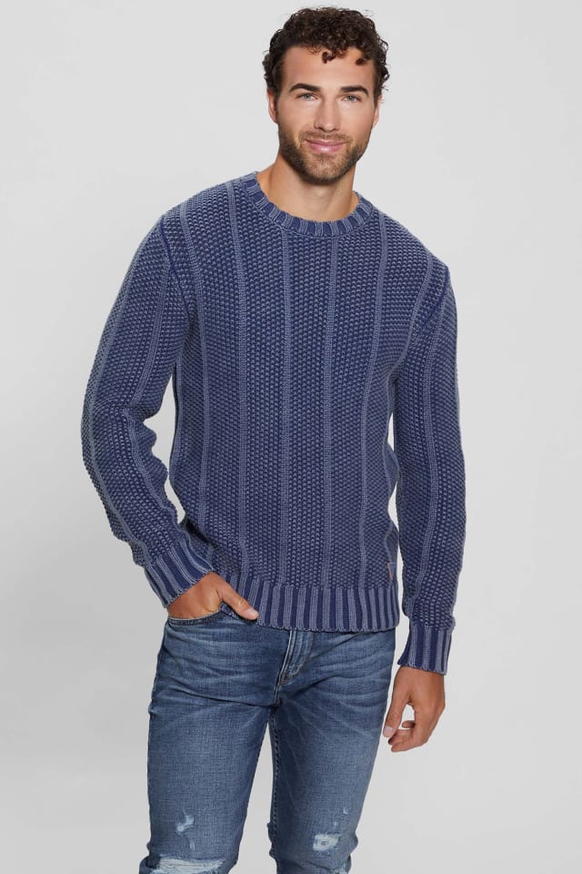 Eli Treated Stitched Sweater