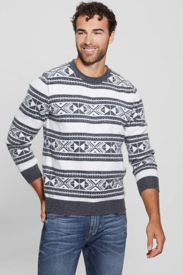 Chandail en jacquard &eacute;co Ezekiel