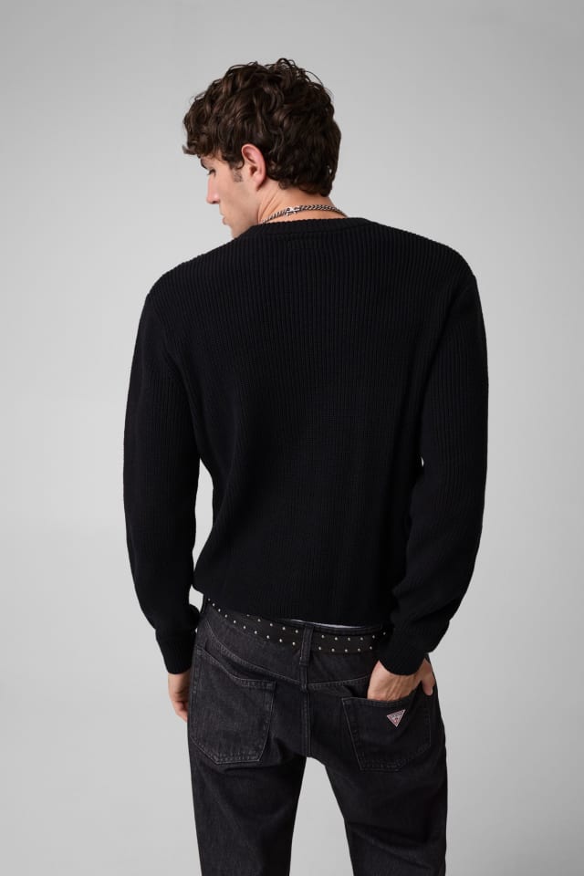 GUESS® Triangle logo sweater Men