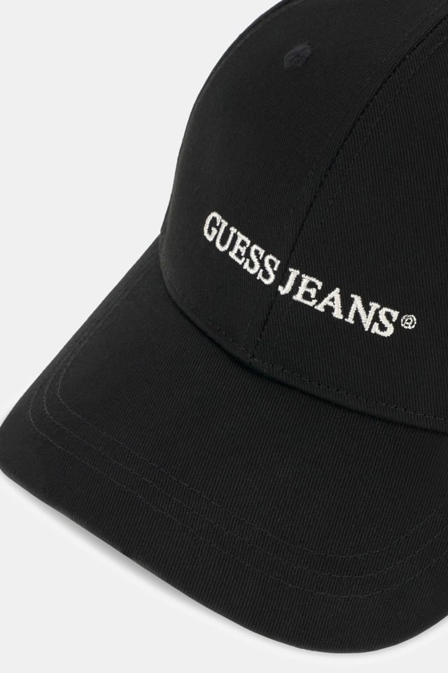 Eco GUESS Jeans Logo Baseball Cap Men | GUESS Jeans®