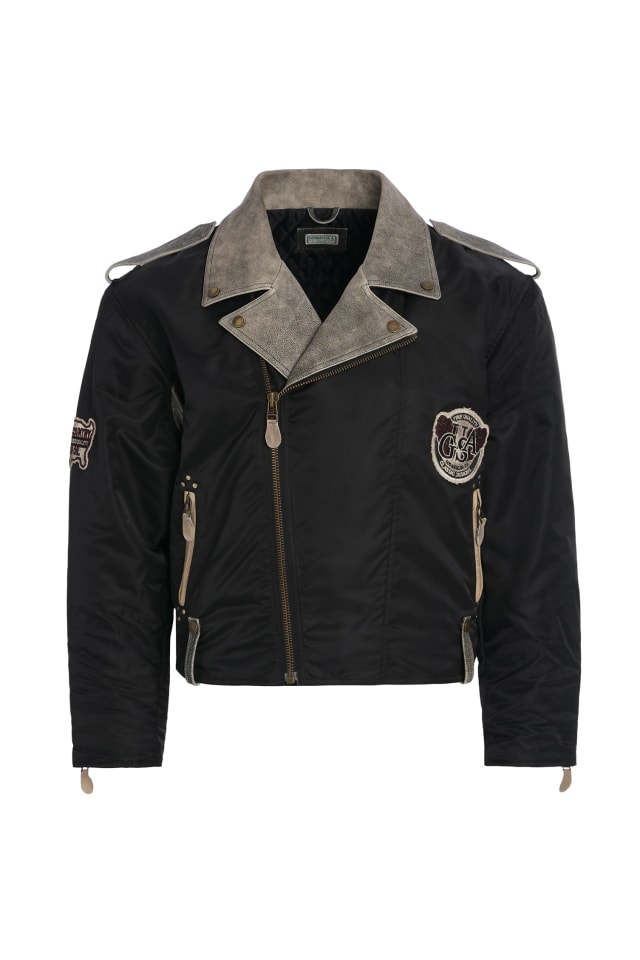 GUESS® nylon moto jacket