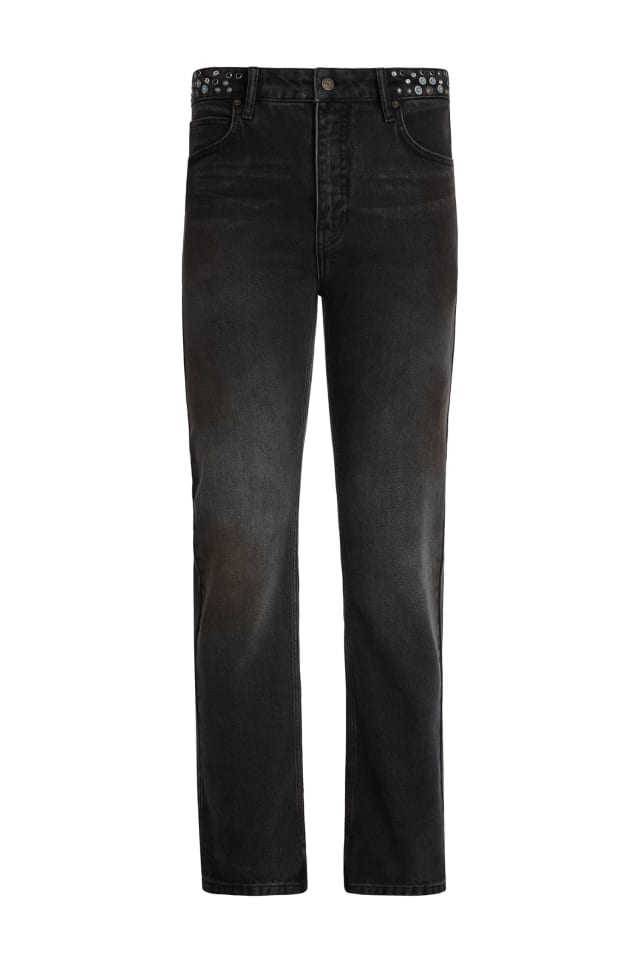 embellished flare pants