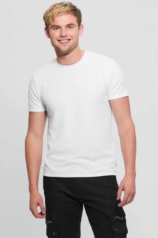 Textured Stripe Tee