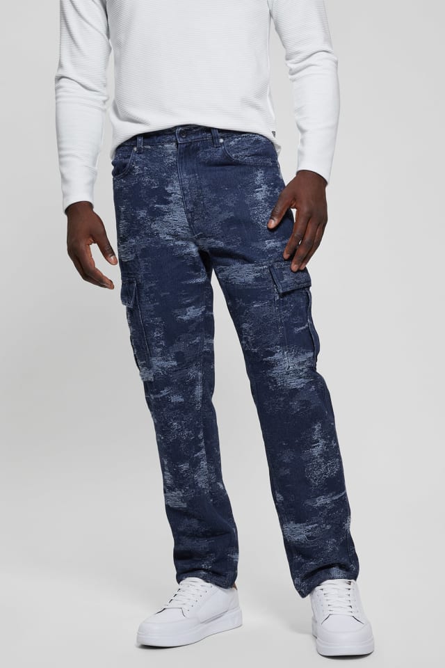 Julianne Denim Cargo Pants