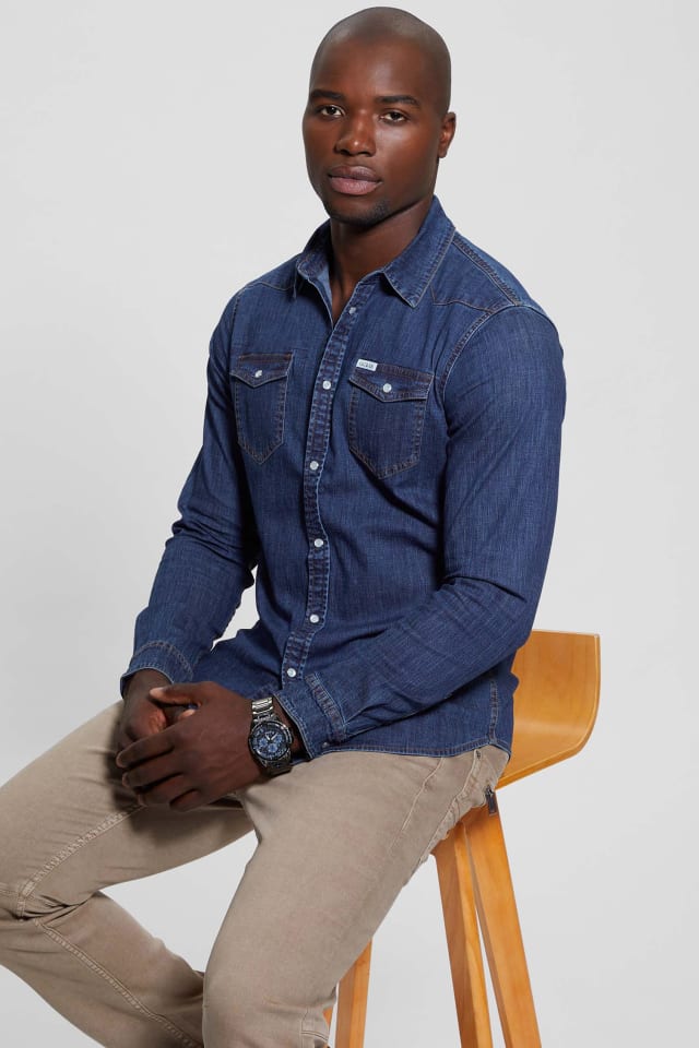 GUESS® Truckee Denim Shirt
