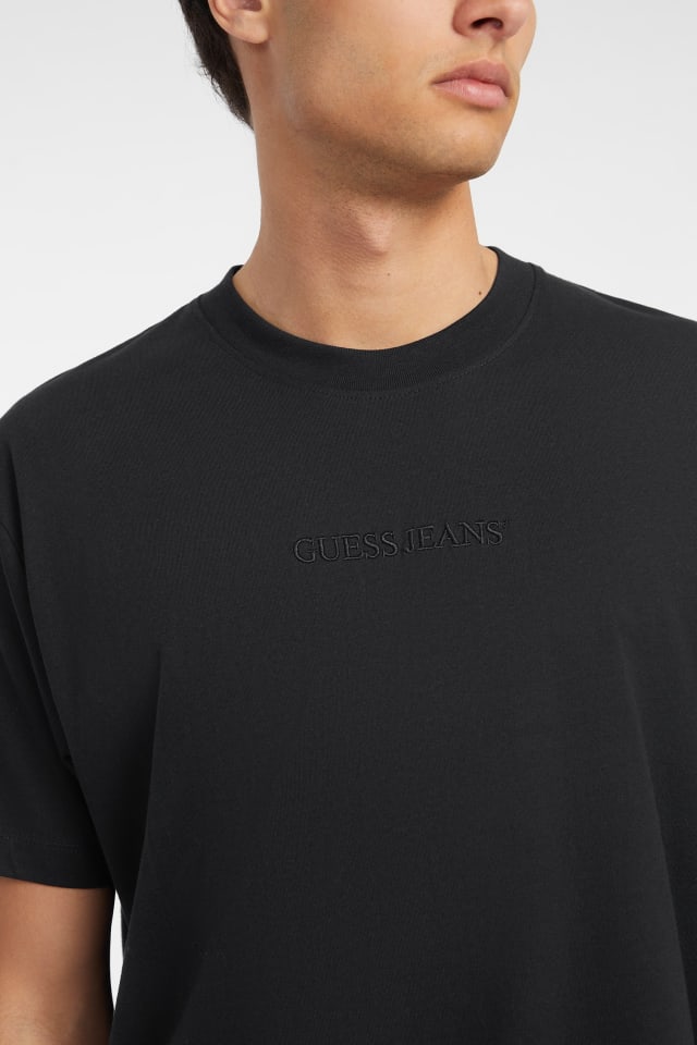 Embroidered Logo Tee Men | GUESS Jeans®