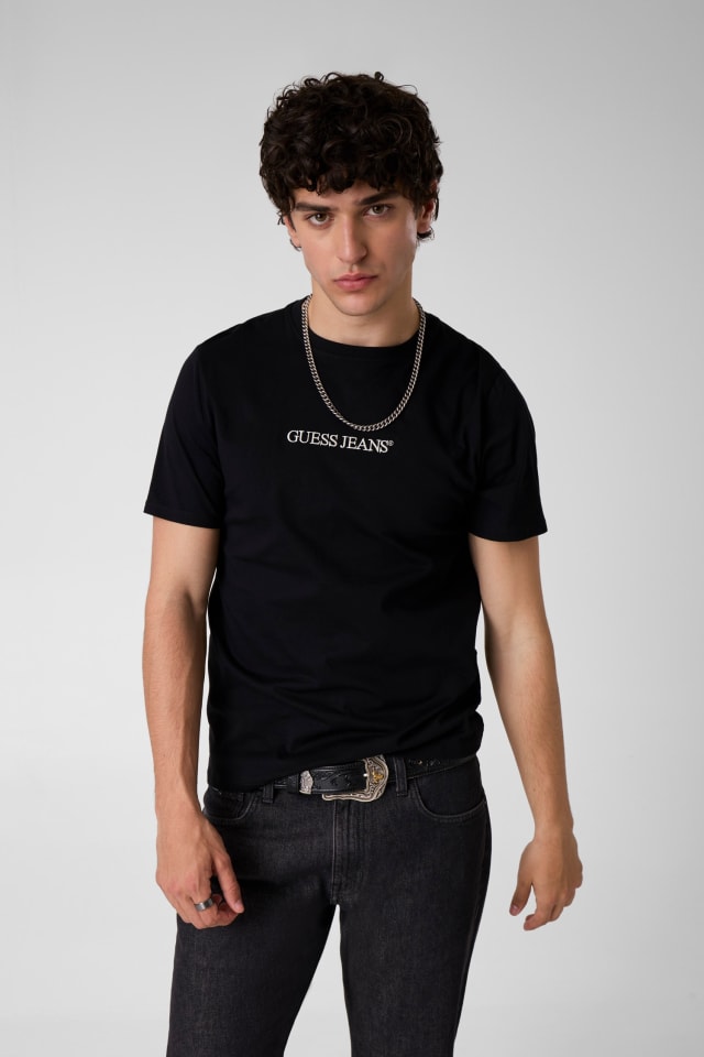 GUESS® Slim Embroidered Logo Tee