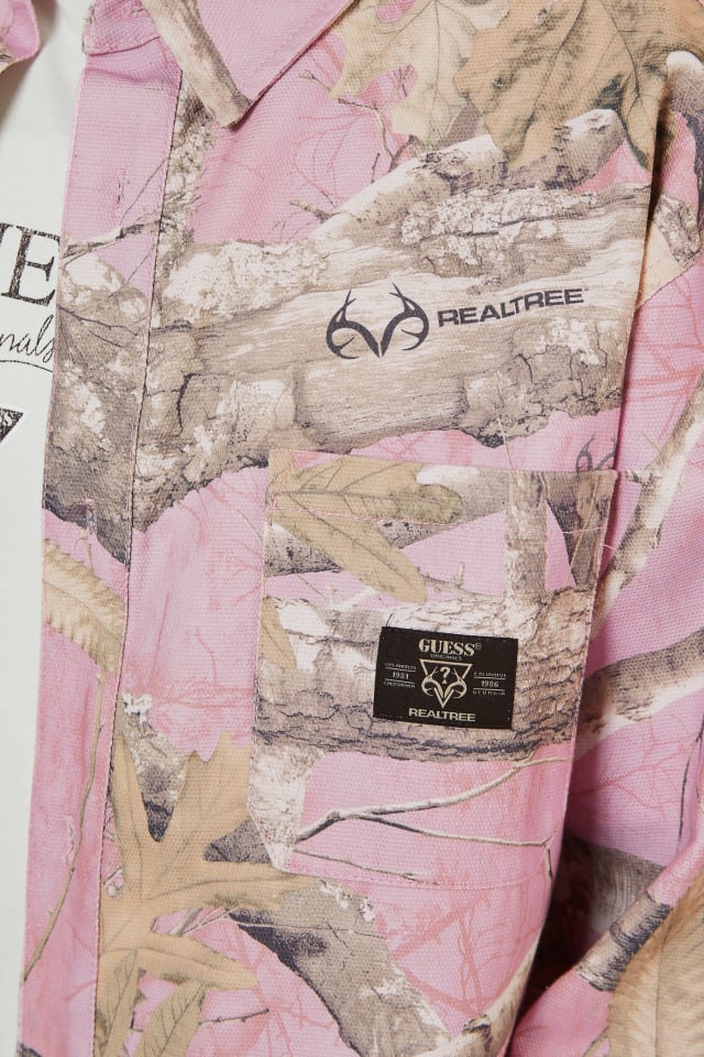 GUESS Originals x RealTree Overshirt Men | GUESS Jeans®