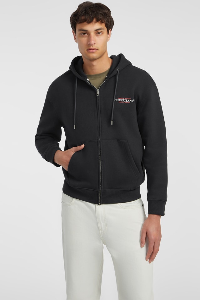 服/ファッション USA GUESS GUESS JEANS Notch Neck Hoodie パーカー | GUESS(ゲス) JAPAN 公式