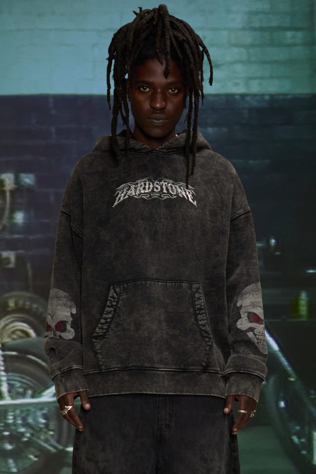 GUESS® HARDSTONE Skull Hoodie