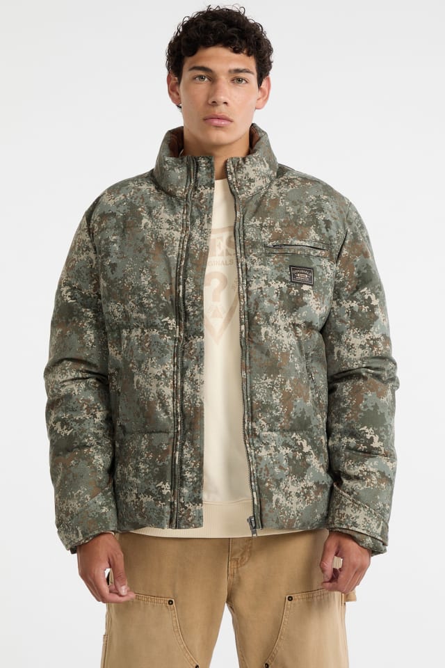 GUESS Originals Canvas Puffer Jacket