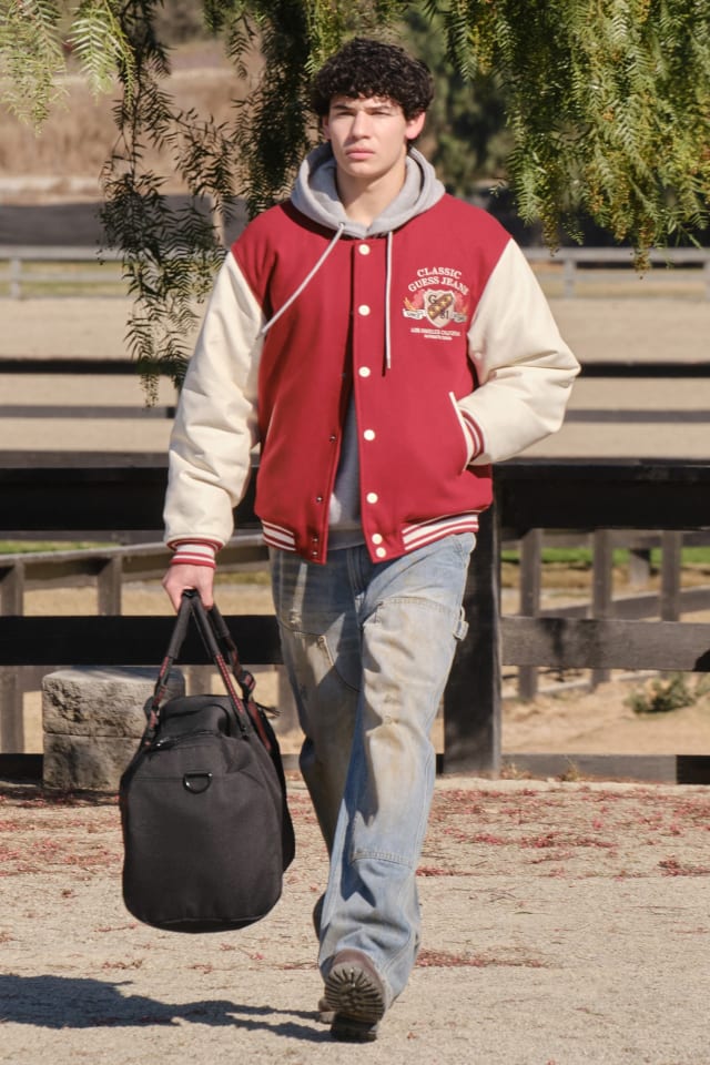 Veste en laine m&eacute;lang&eacute;e