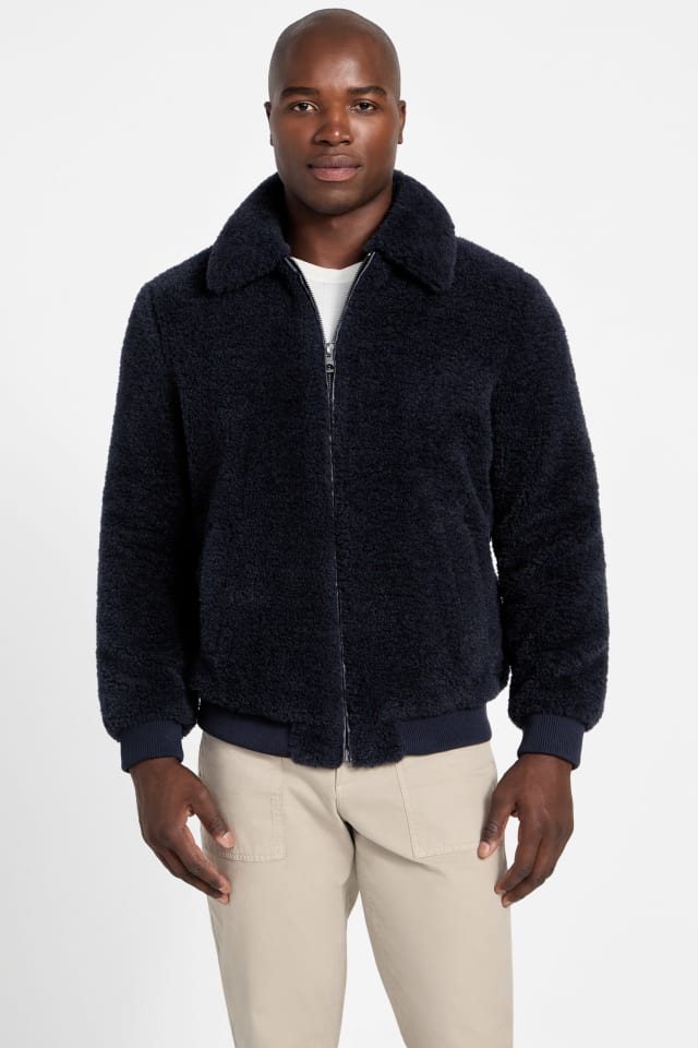 GUESS® Eco Teddy Faux-Fur Jacket