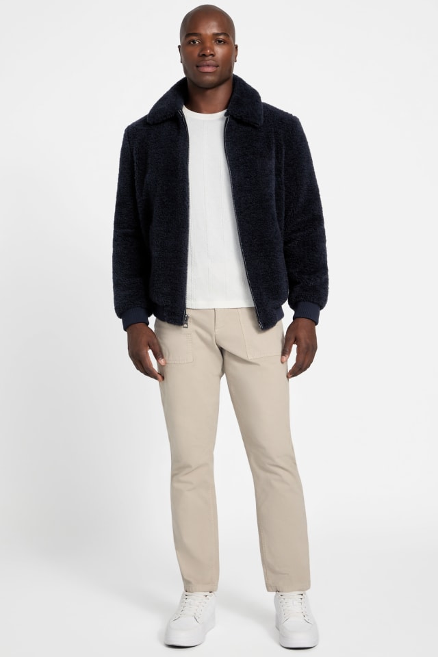 GUESS® Eco Teddy Faux-Fur Jacket Men