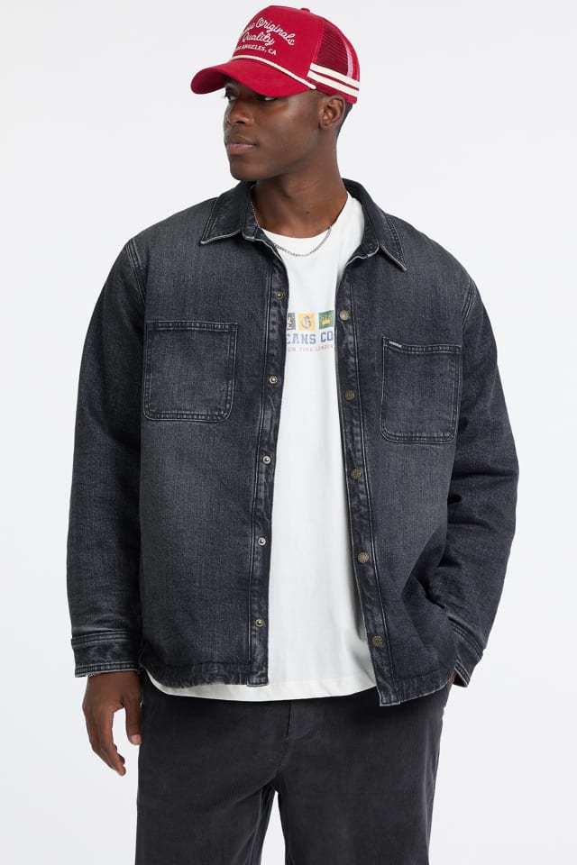 Surchemise en denim