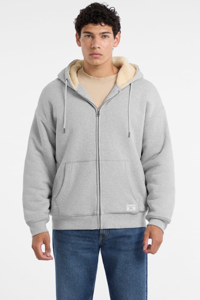 GUESS® Full-Zip Fleece Track Hoodie