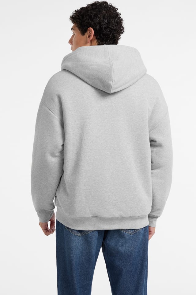 Full-Zip Fleece Track Hoodie Men | GUESS Jeans®