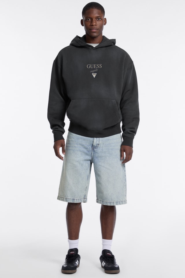 GUESS Originals Baker Logo Hoodie Men | GUESS Jeans®