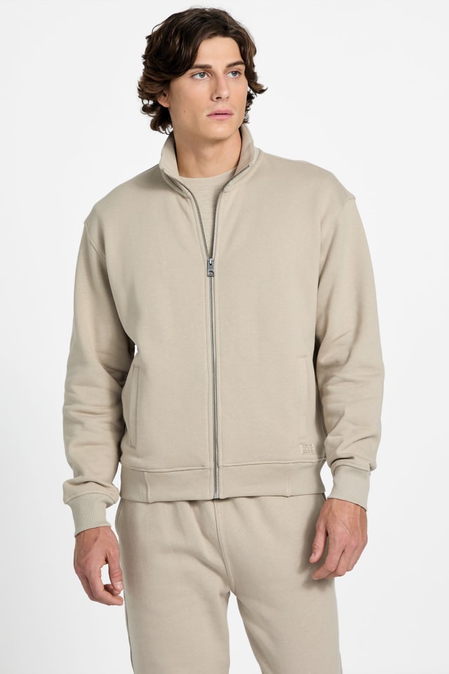 Eco 1981 Label Mock Neck Jacket