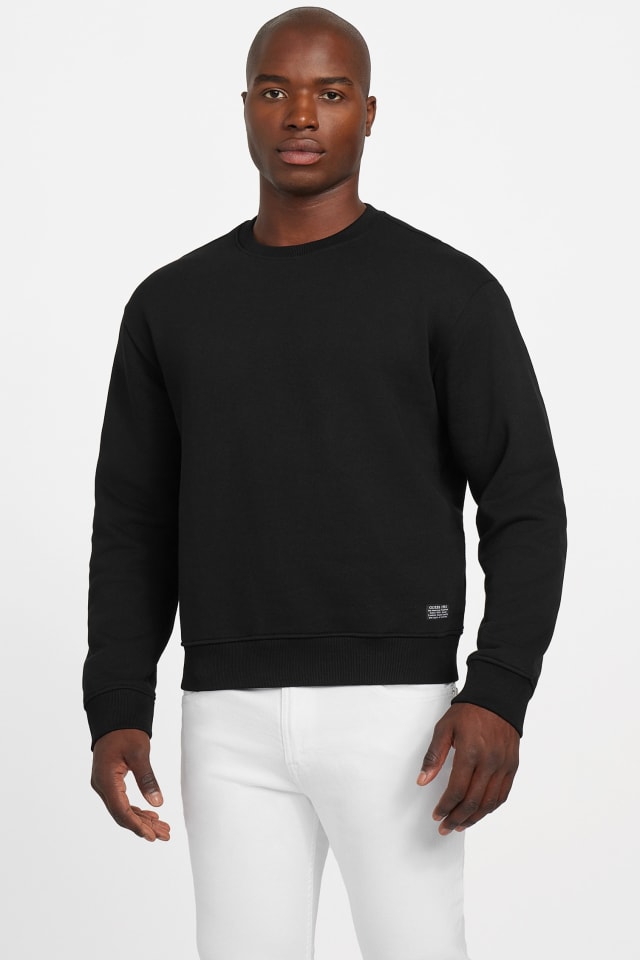 GUESS® Eco 1981 Label Crewneck Sweatshirt