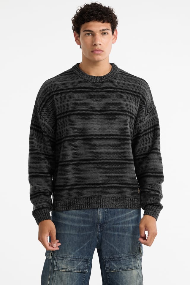 GUESS® GUESS Originals Boxy Stripe Sweater