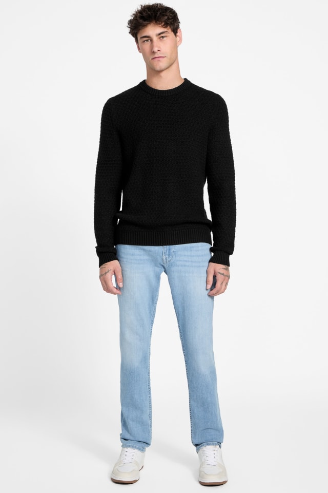 GUESS® Eco Arlo Open-Stitch Sweater Men