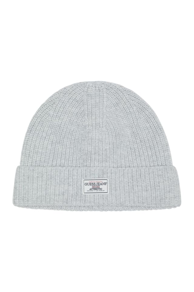Wool-Blend Patch Beanie Men | GUESS Jeans®