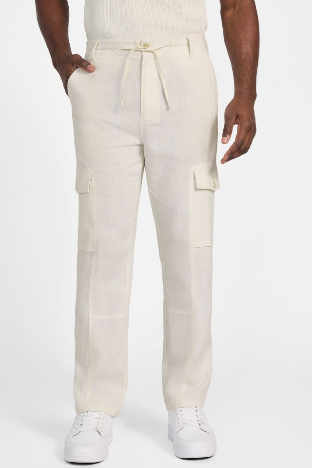 GUESS® Eco Fletcher Linen Cargo Pants