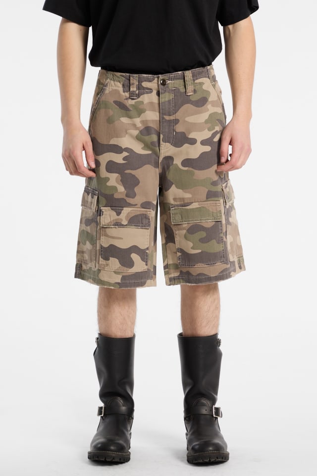 GUESS® GUESS Originals Eco Twill Camo Cargo Shorts