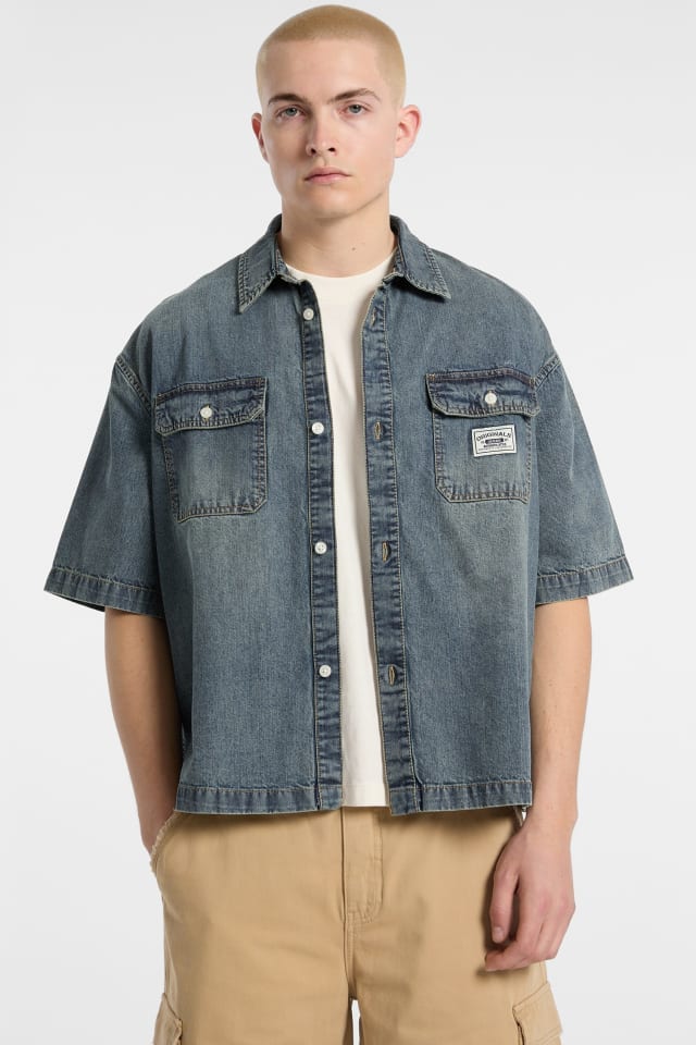GUESS® GUESS Originals Boxy Denim Shirt