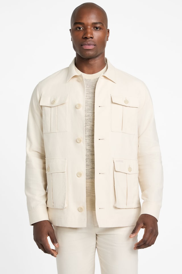 GUESS® Eco Saharian Twill Jacket