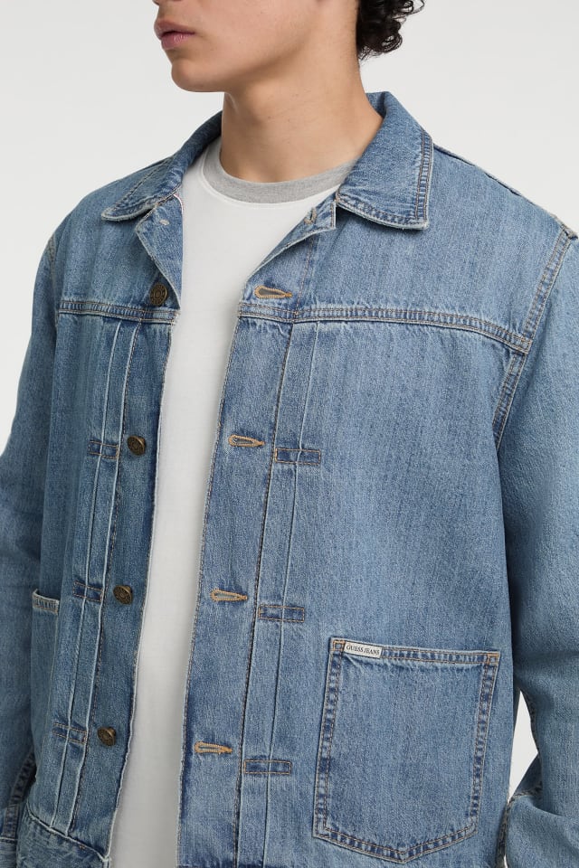 GUESS® Selvedge Denim Jacket Men