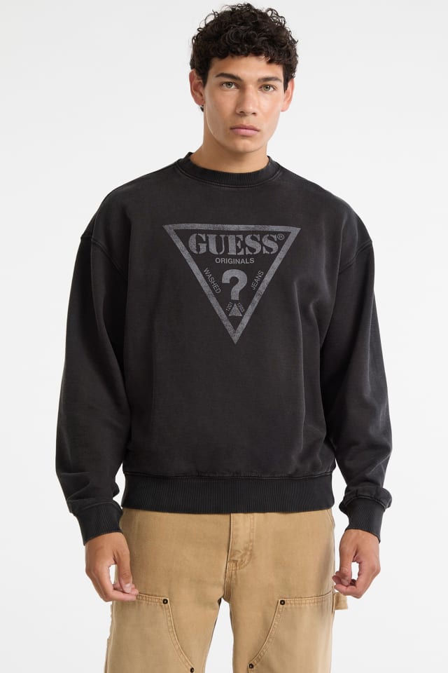 GUESS® GUESS Originals Eco Vintage Triangle Crewneck