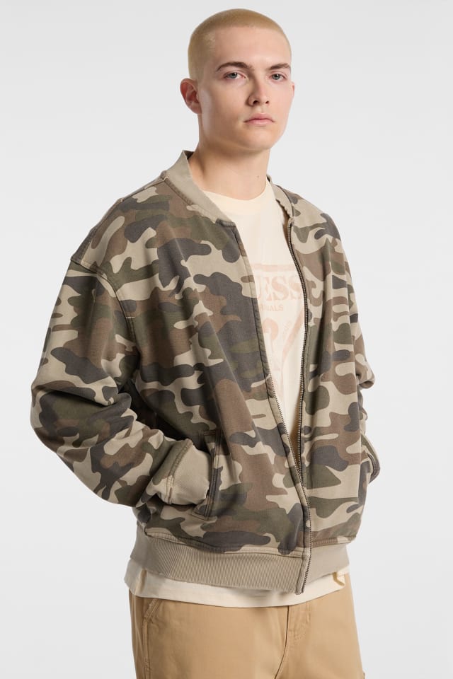 GUESS Originals Eco Sweatshirt Flight Jacket