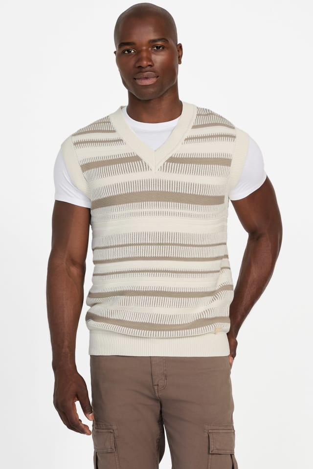 Eco Giffard Striped Sweater Vest