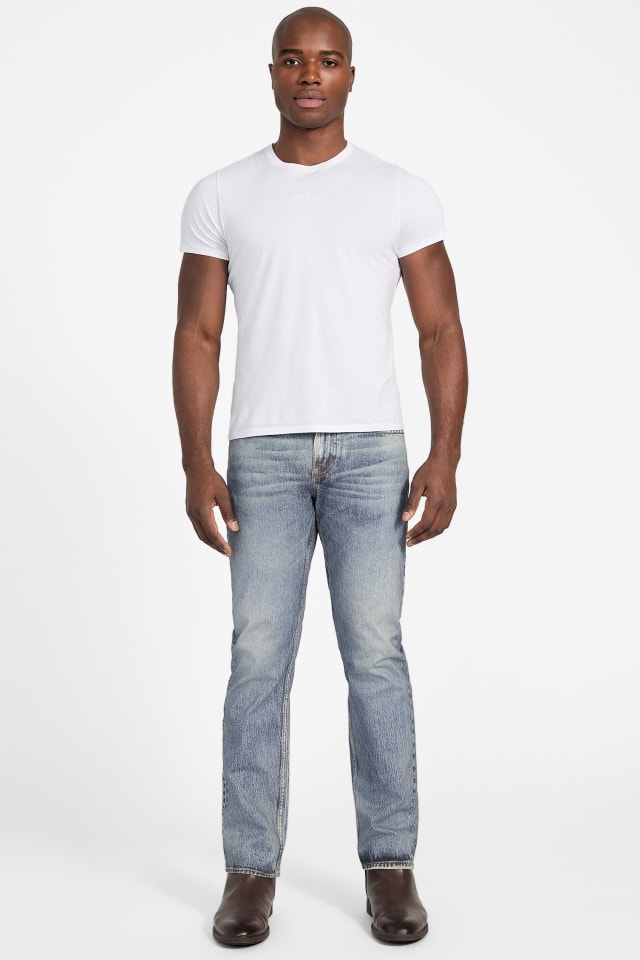 GUESS® Angels Slim-Fit Straight Jeans Men