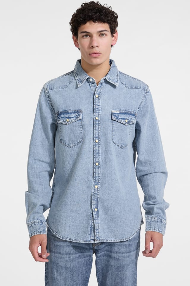 GUESS® Slim Denim Shirt