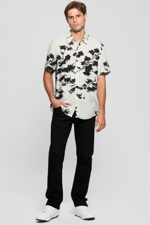 Chemise &eacute;co florale