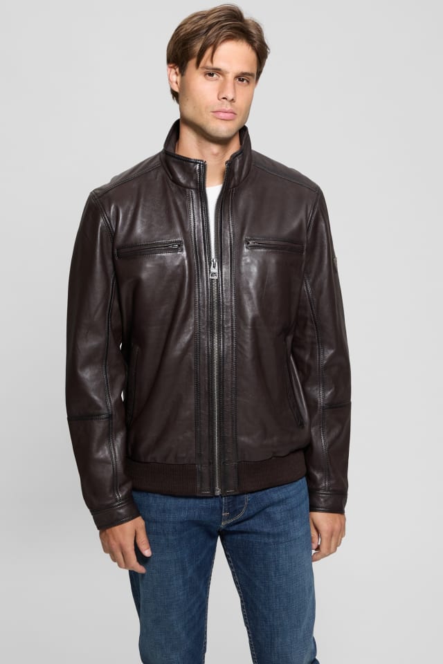 Veste en cuir Bradley