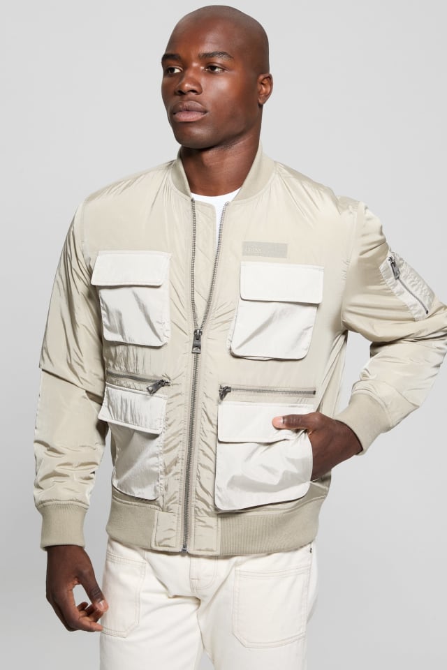 Veste utilitaire en nylon