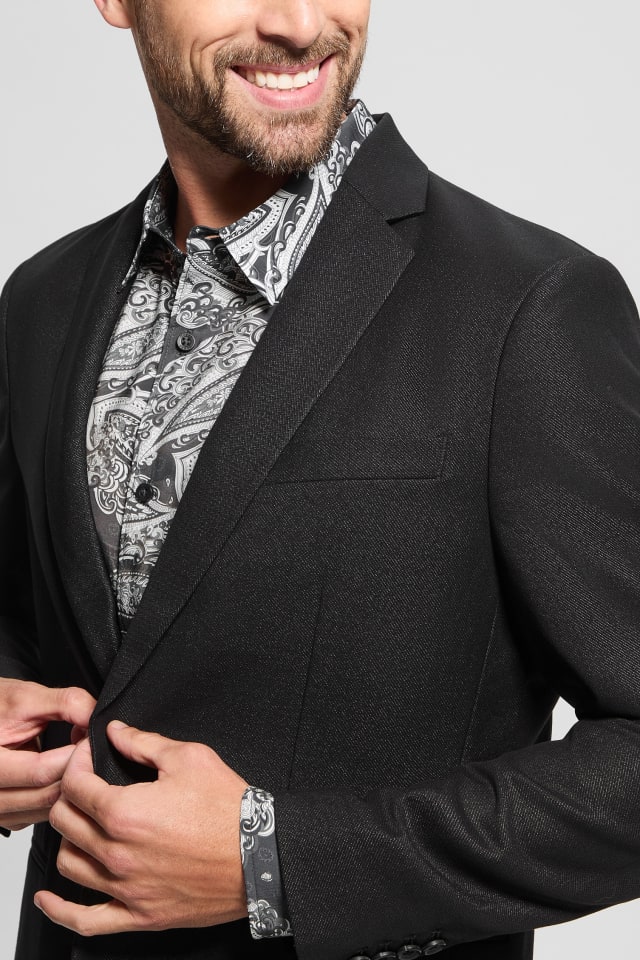 Blazer en serg&eacute; Shimmer