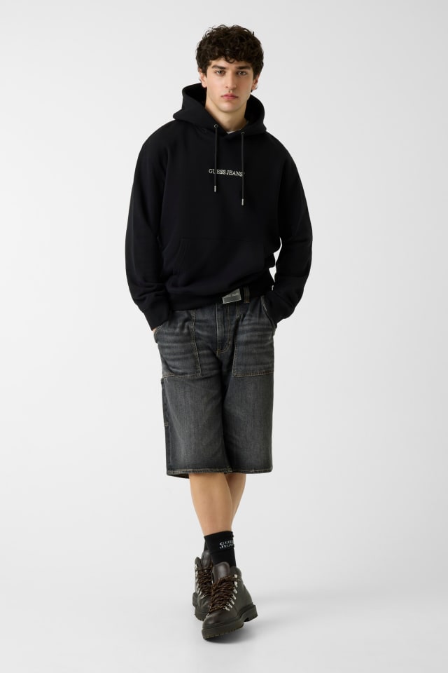 Hooded Logo Sweater Men | GUESS Jeans®