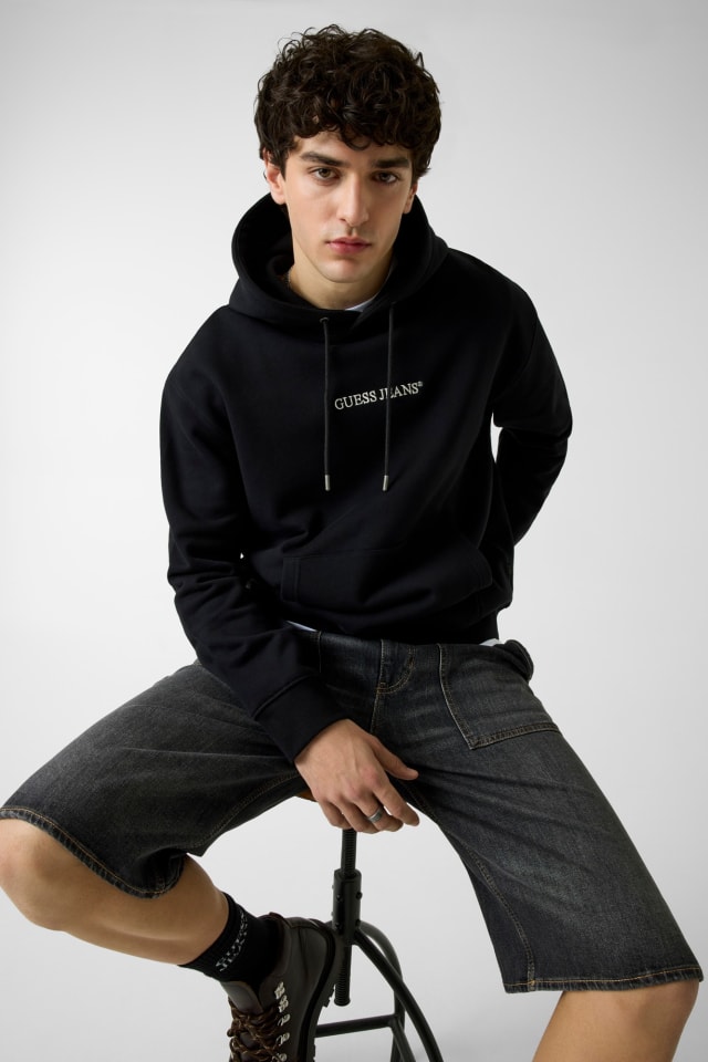Hooded Logo Sweater Men | GUESS Jeans®