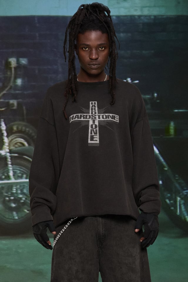 HARDSTONE Cross Sweatshirt
