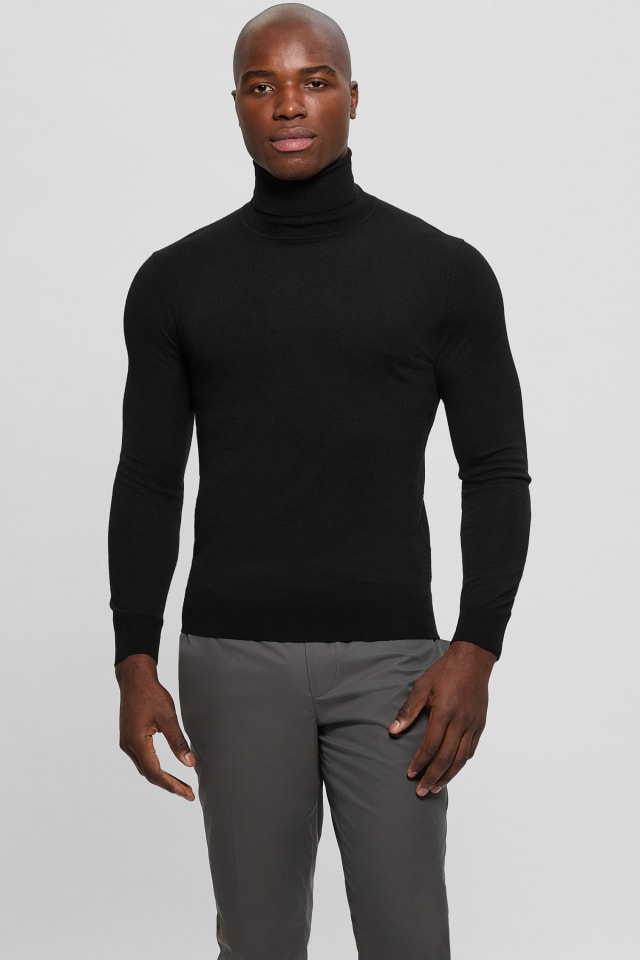 GUESS® Fred Wool Turtleneck Sweater