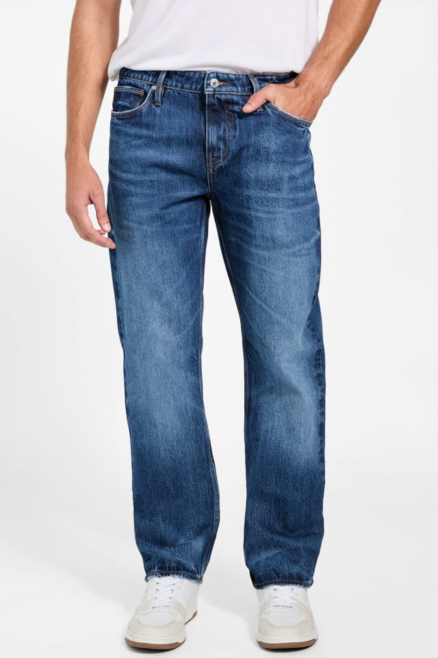 Angels Slim-Fit Straight Jeans
