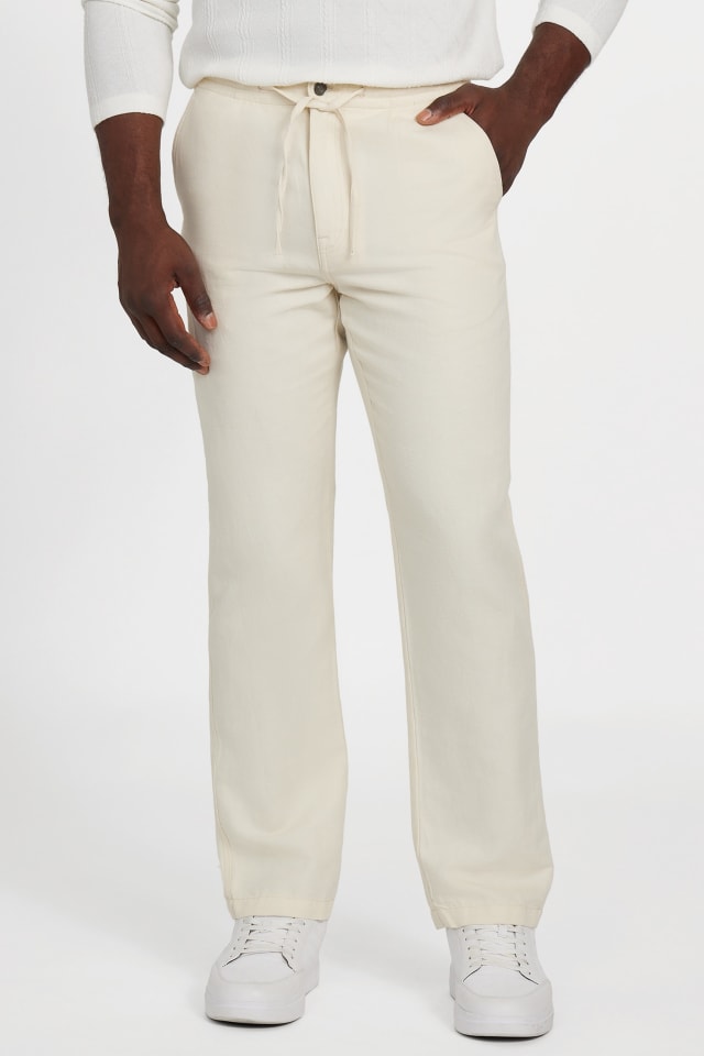 Nolan Linen Cotton Twill Pants