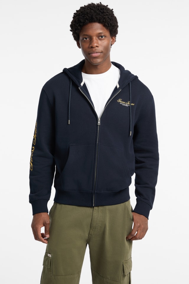 Script Zip Hoodie