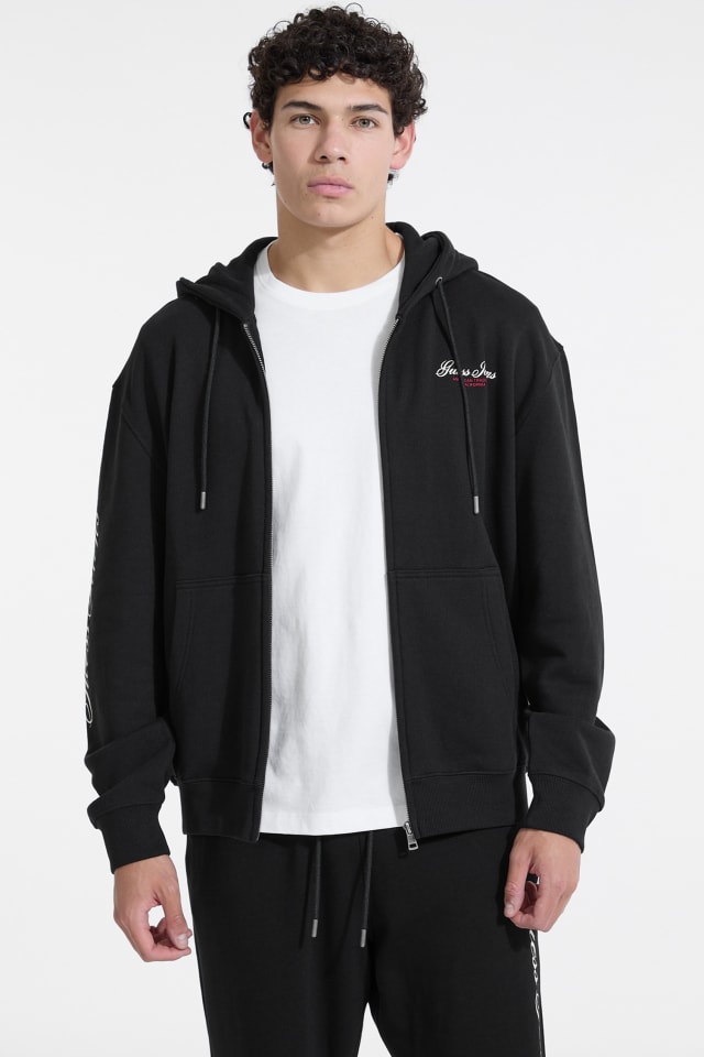 GUESS® Script Zip Hoodie