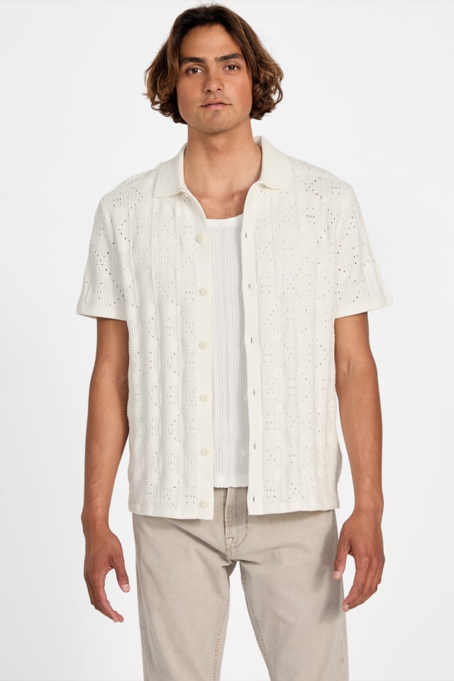 Chemise pointelle Topanga